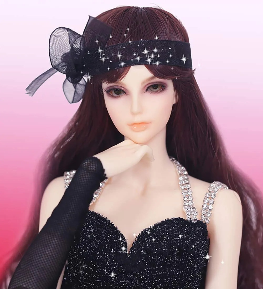 1/4 BJD Doll Size 14 Inch 36CM 19 Ball Jointed SD Dolls Fashion Dolls with All Clothes Shoes Wig Hair Makeup DIY Toys Surprise Gift