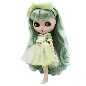 1/6 BJD Doll, 4-Color Changing Eyes Matte Face and Ball Jointed Body Dolls, 12 Inch Customized Dolls Can Changed Makeup and Dress DIY, Nude Doll Sold Exclude Clothes (SNO.50)
