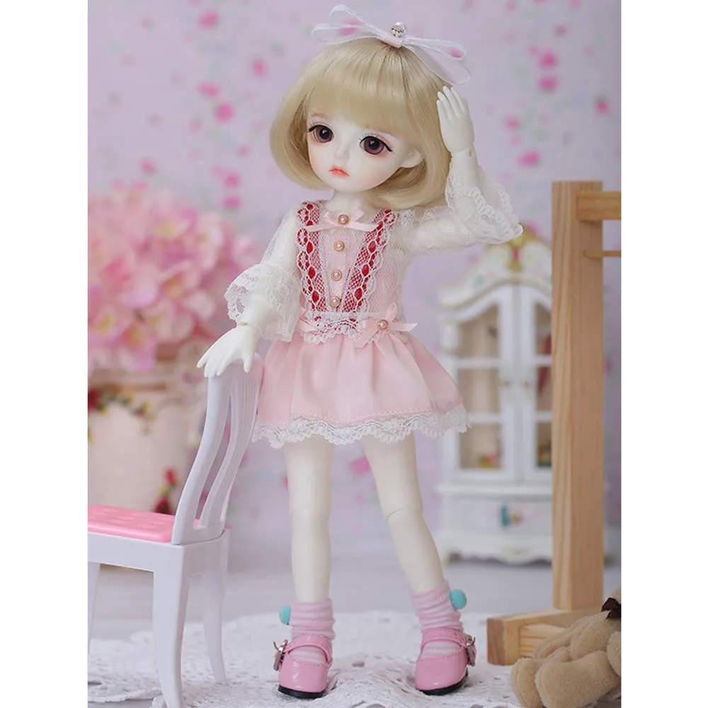 1/6 BJD Doll Children Toy Collection 26CM 10 Inches Height of Ball Joint SD Dolls Cosplay Fashion Dolls with All Clothes Shoes Wig Hair Makeup Surprise Gift for Girls