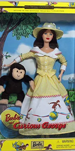2000 Barbie Collectibles - Barbie and Curious George