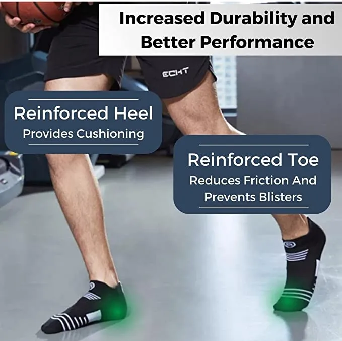 3 Pair Pro Ankle Compression Socks for Men