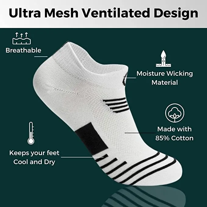 3 Pair Pro Ankle Compression Socks for Men