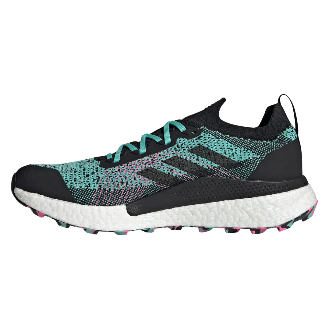 Adidas - Men's Parley x Terrex Two Ultra 'Acid Mint' - Acid Mint / Core Black / Screaming Pink