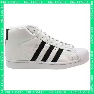 Adidas Pro Model Mid Mens White Trainers NO BOX