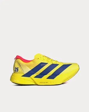 Adizero Adios Pro 4 Pure Sulfur / Lucid Blue / Lucid Red Running Shoes