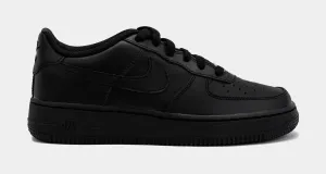 Air Force 1 Low LE Grade School Lifestyle Shoes (Black/Black)