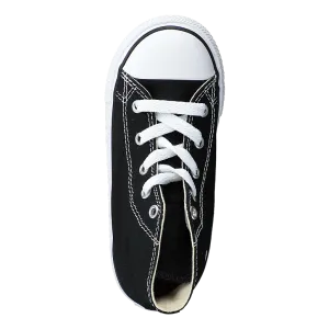 All Star Canvas-Hi Black