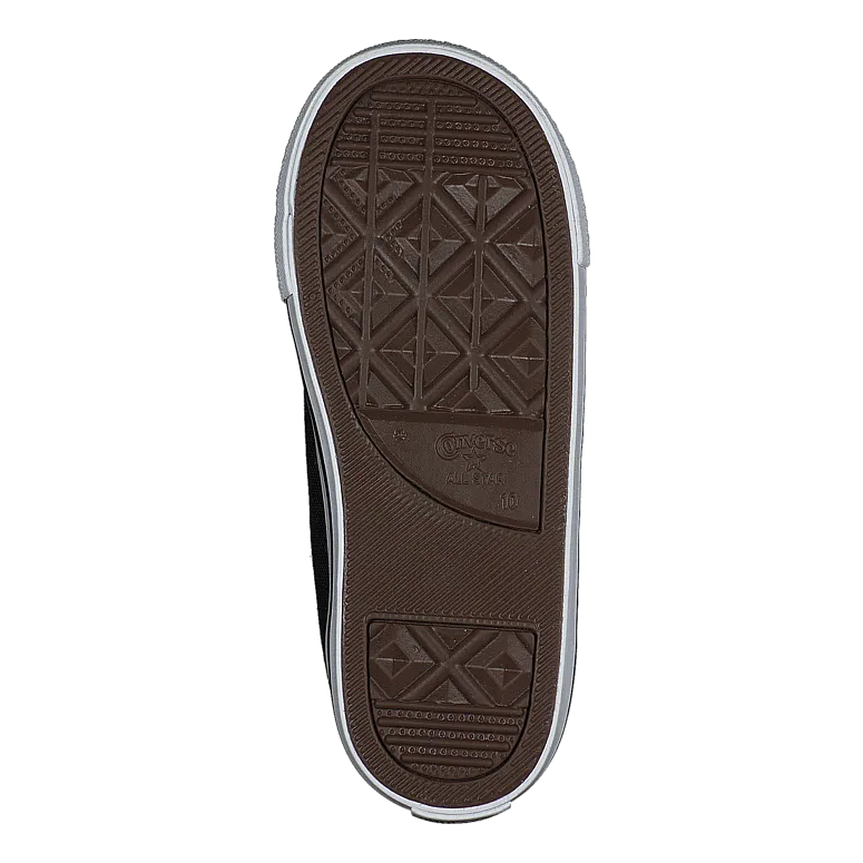 All Star Canvas-Hi Black