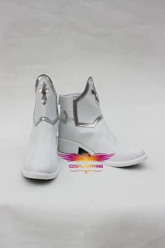 Anime Sword Art Online Yuuki Asuna Cosplay Shoes Boots Custom Made for Adult Men and Women Halloween Carnival
