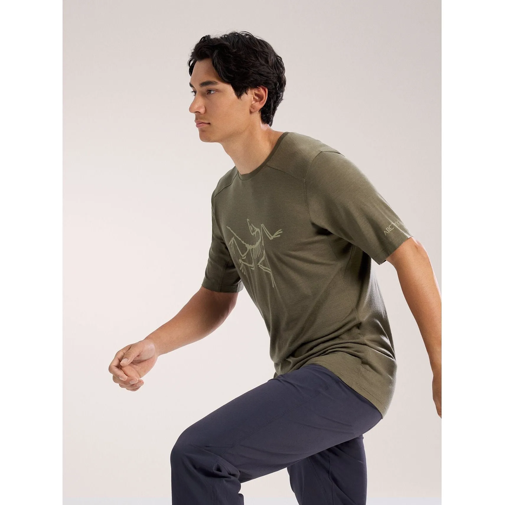 Arc'teryx Men's Ionia Merino Wool Logo Shirt SS