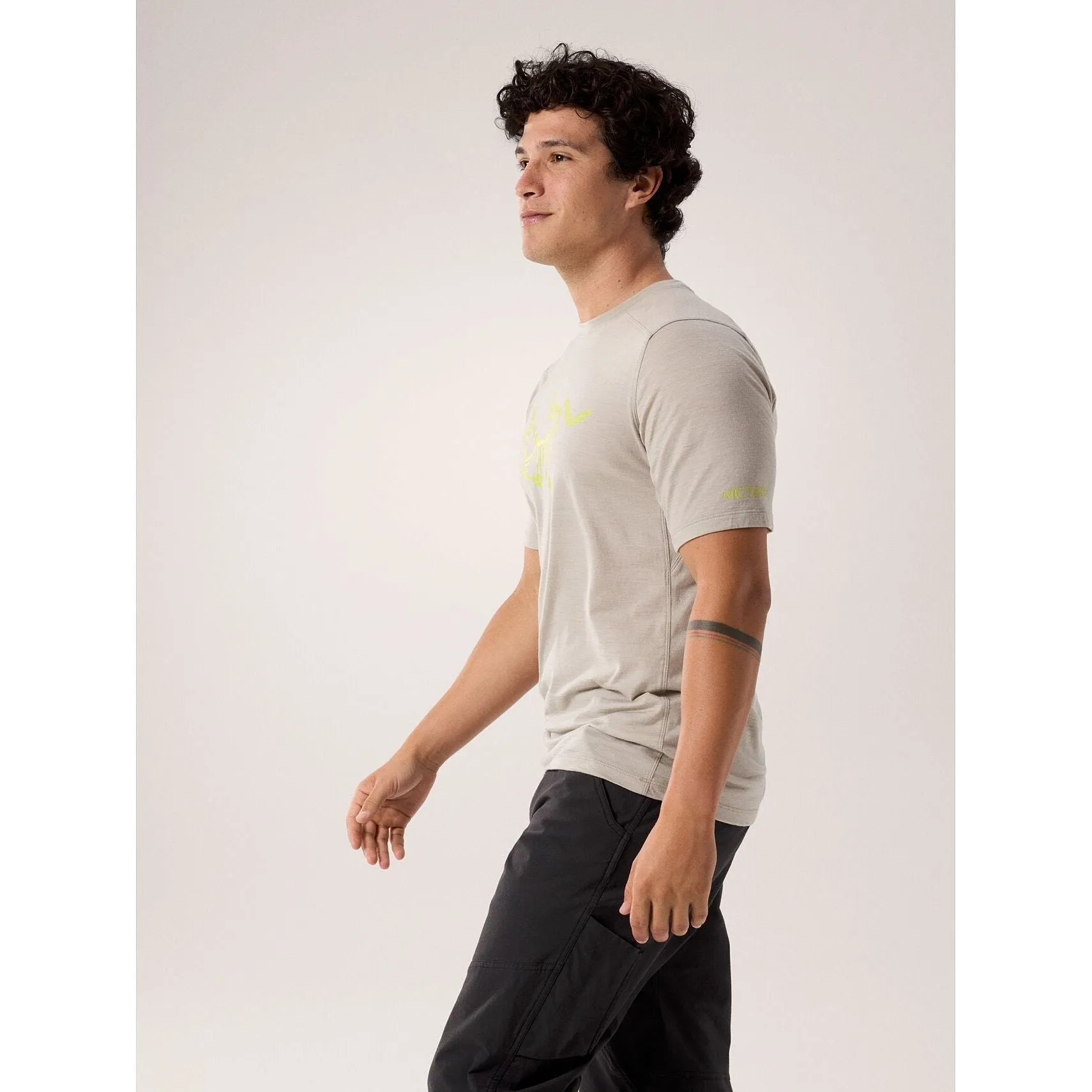 Arc'teryx Men's Ionia Merino Wool Logo Shirt SS