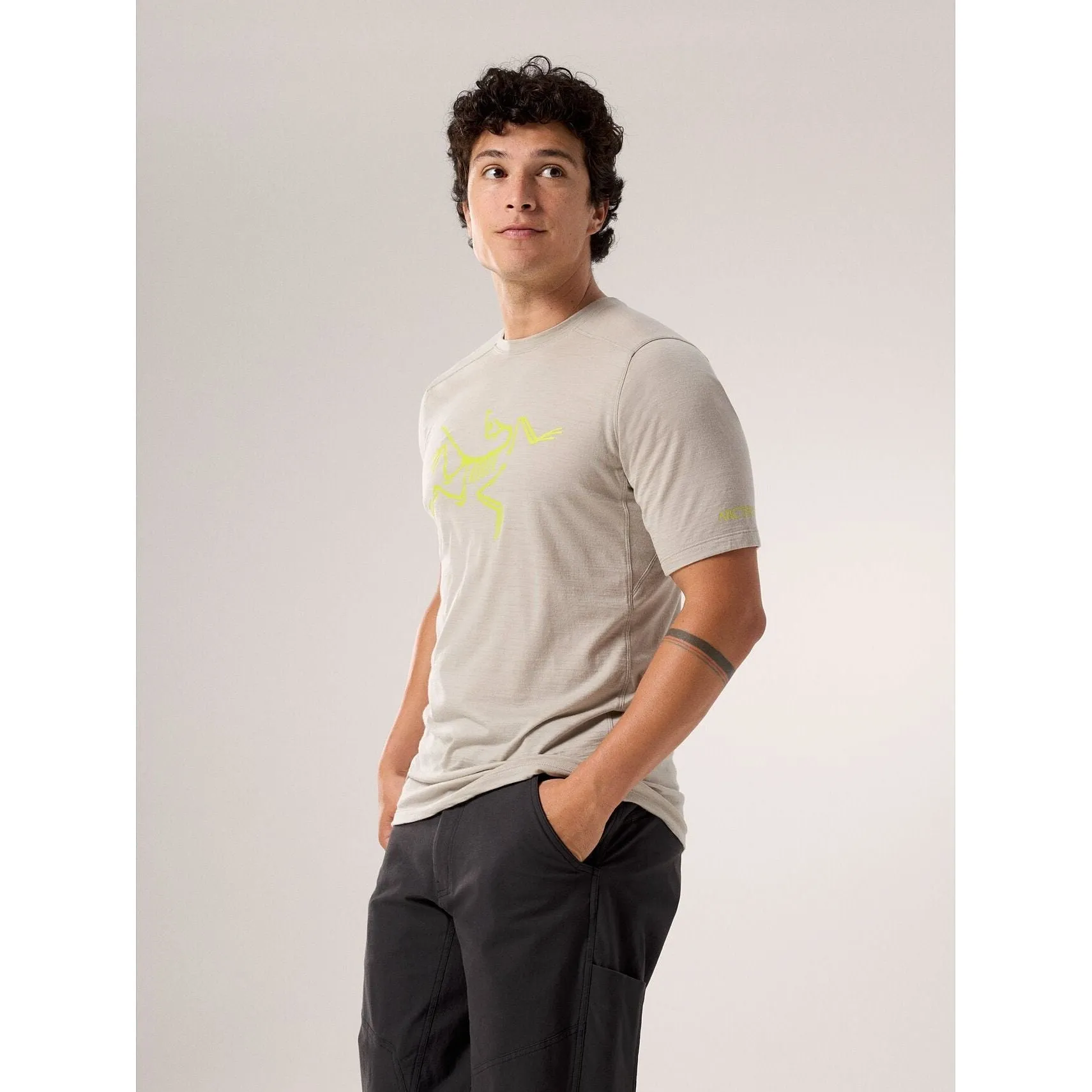 Arc'teryx Men's Ionia Merino Wool Logo Shirt SS