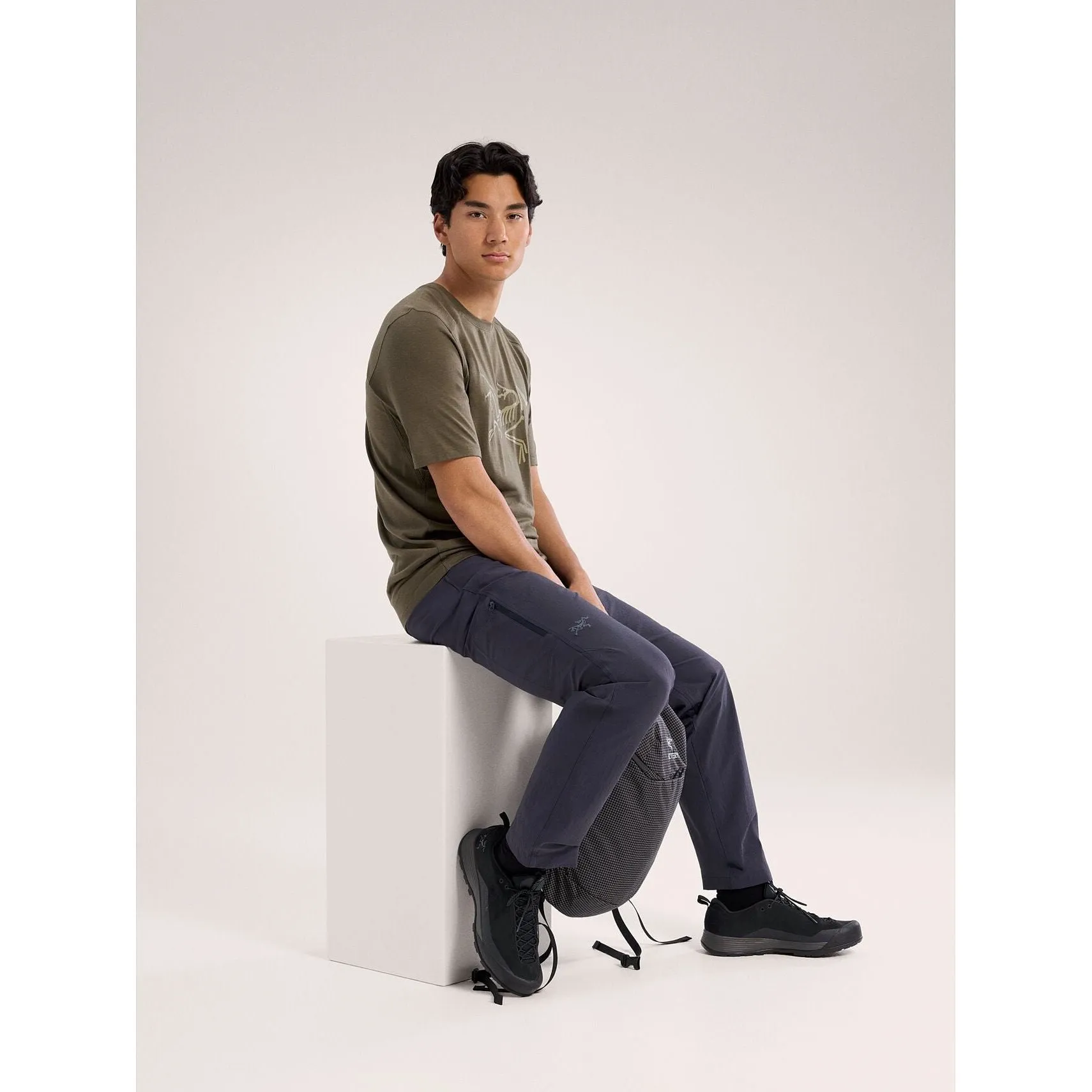 Arc'teryx Men's Ionia Merino Wool Logo Shirt SS