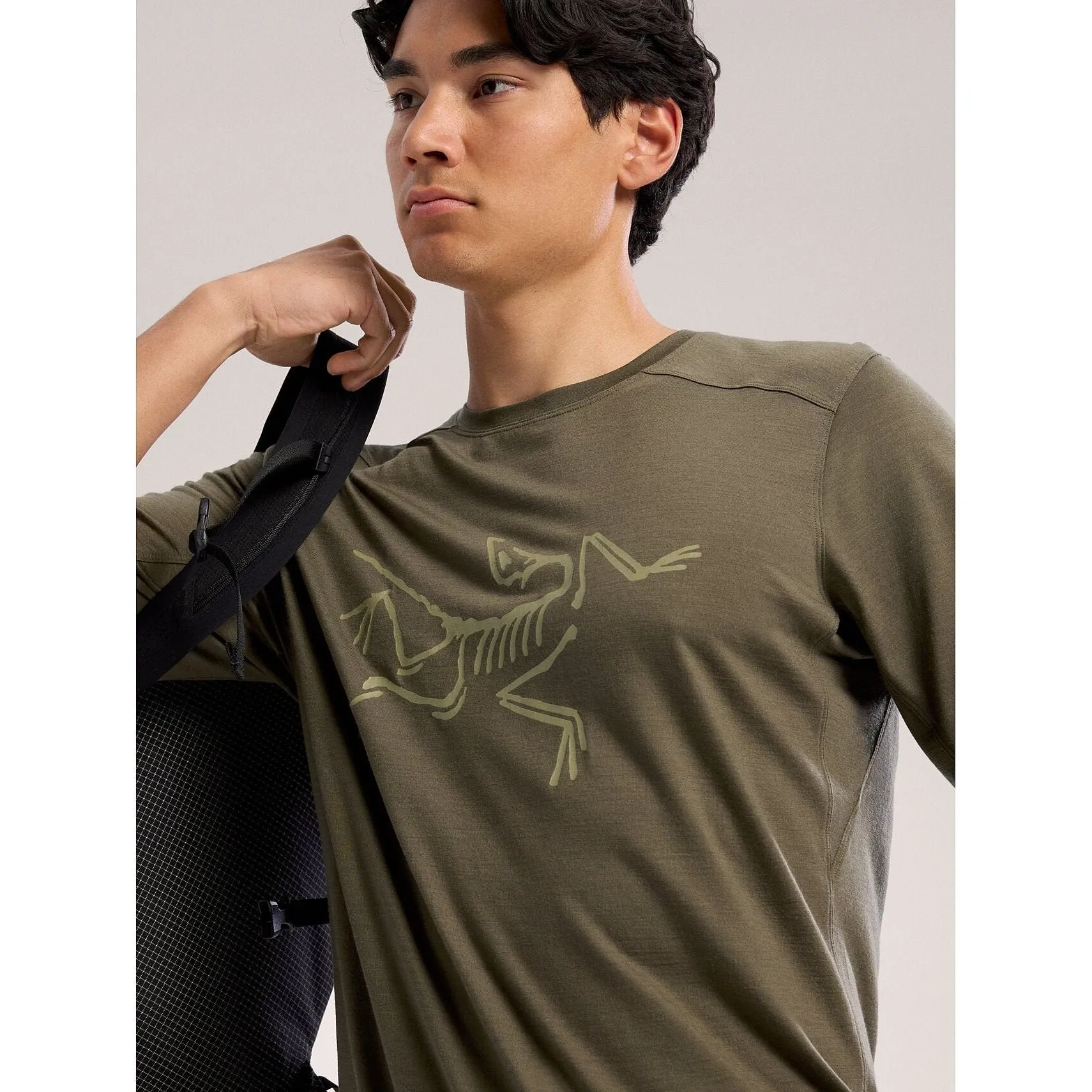 Arc'teryx Men's Ionia Merino Wool Logo Shirt SS