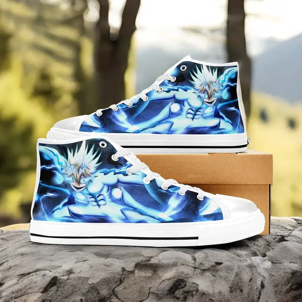 Black Clover Luck Voltia Shoes High Tops Sneakers for Kids and Adults