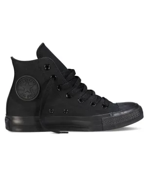 Chuck Taylor Core Hi Black Mono Shoes