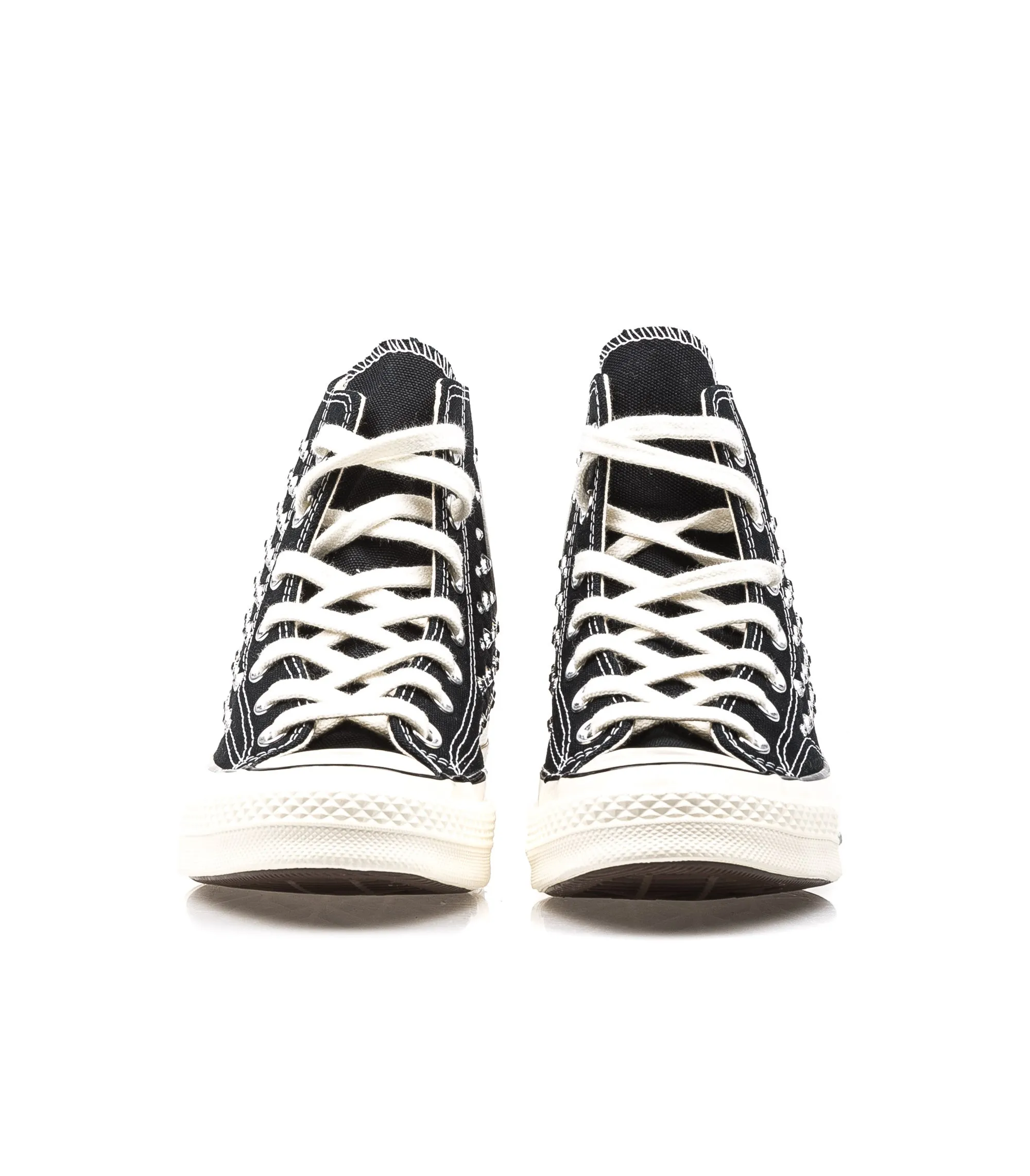 Converse Chuck 70 Canvas Ltd Crystal Swarosky Hi Black Full Crystals Nero Donna.