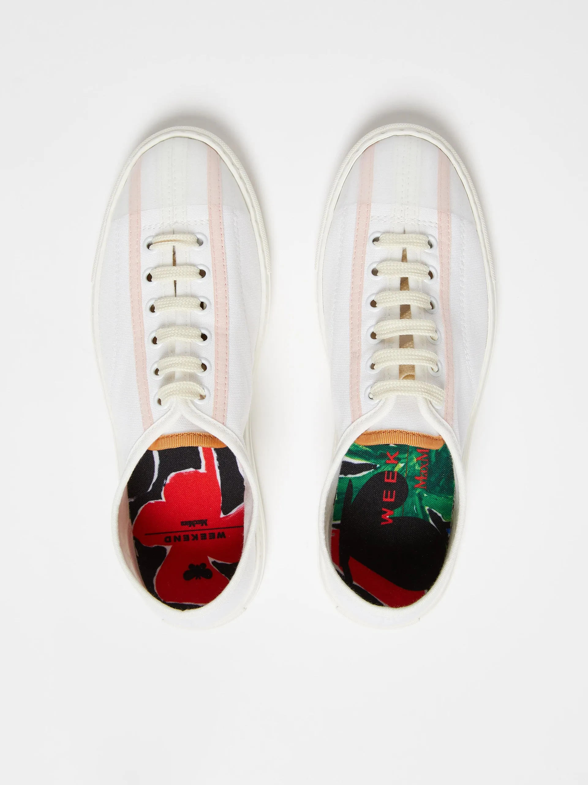 Cotton canvas sneakers