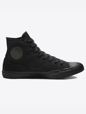 CTAS Hi Black Mono Shoes