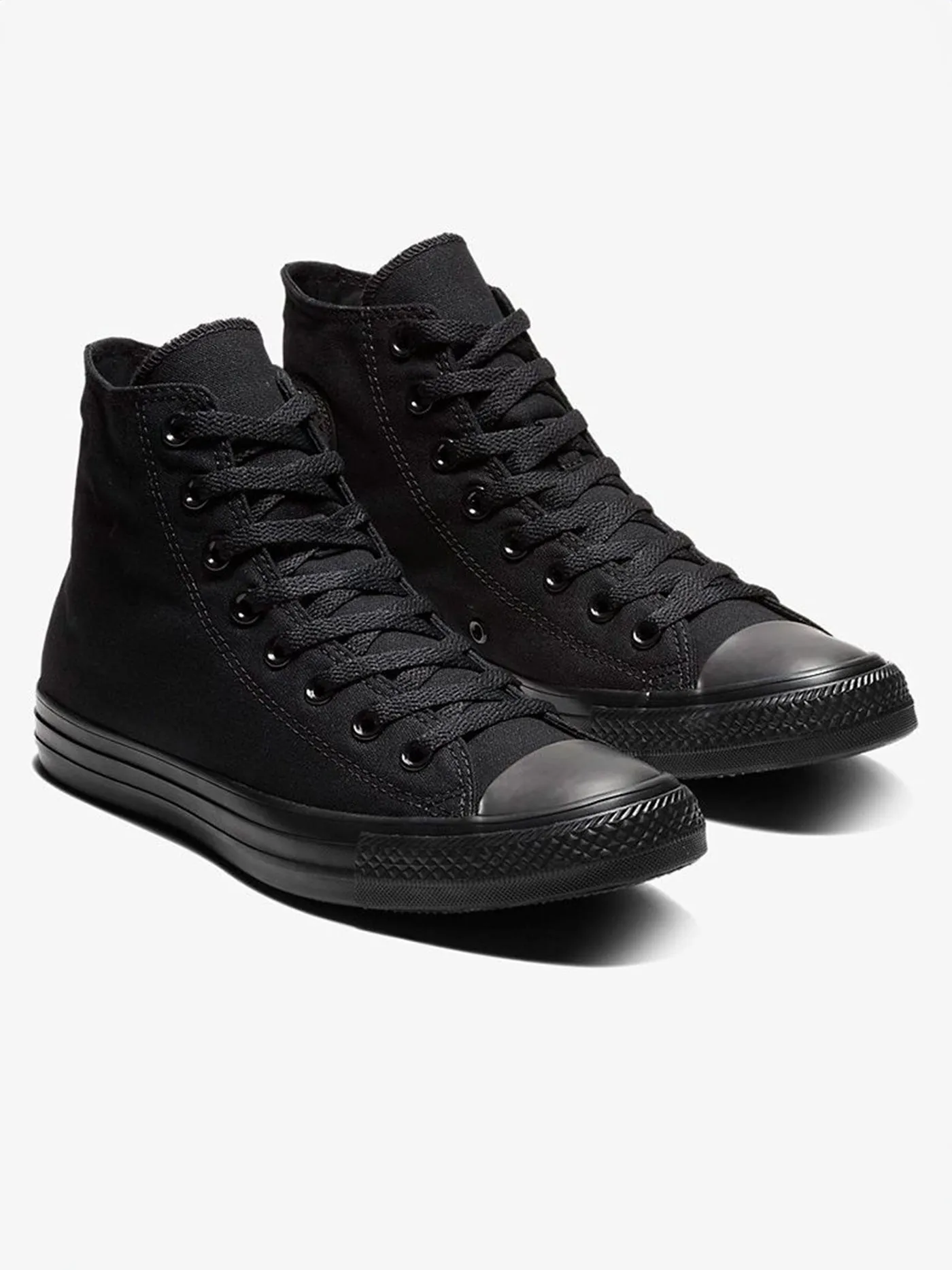 CTAS Hi Black Mono Shoes
