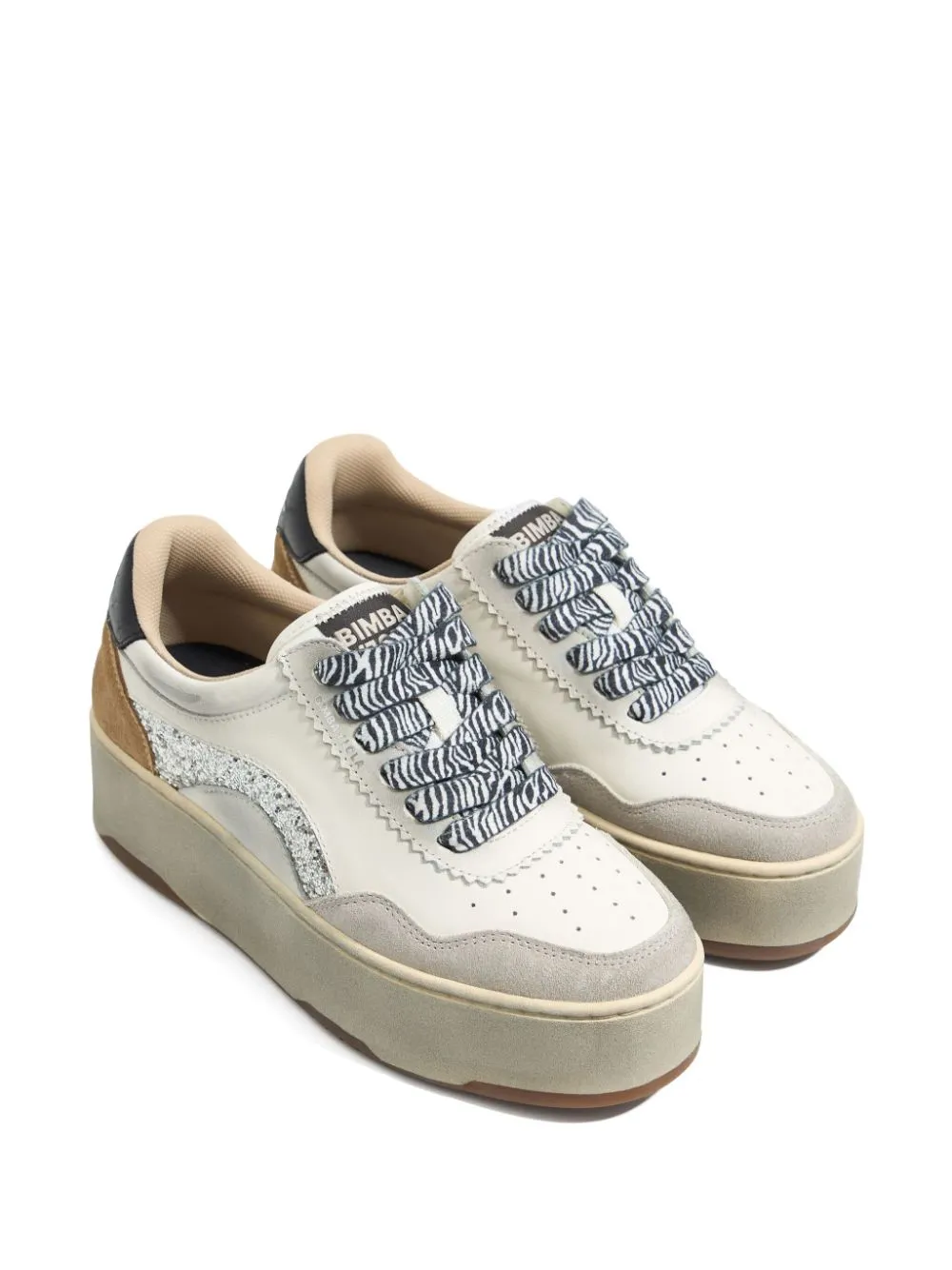 Cupsole platform sneakers