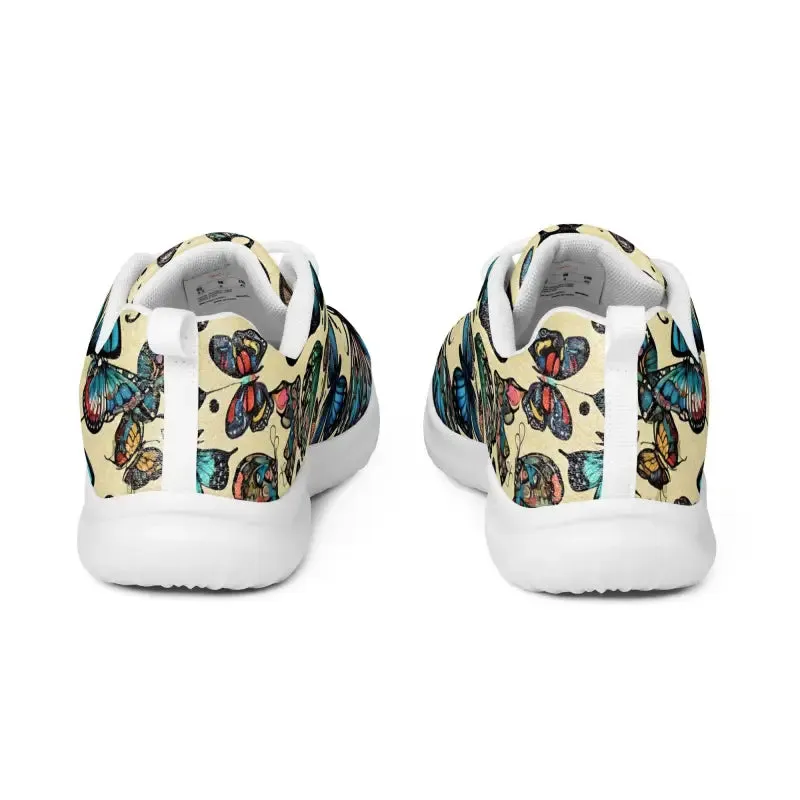 Dazzling Butterfly Beauties Womens Athletic Shoes