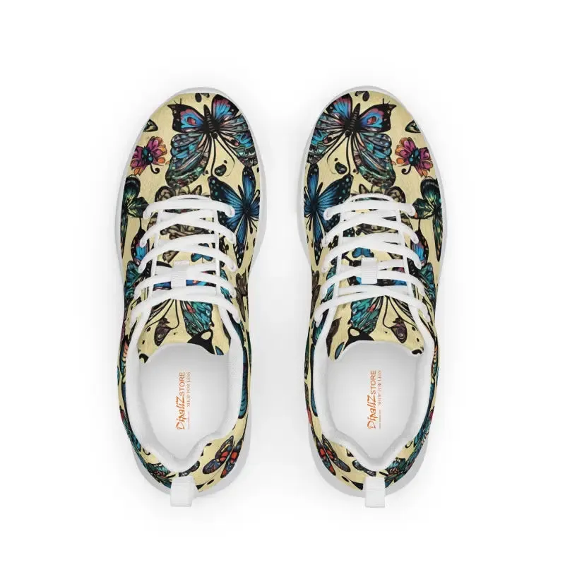 Dazzling Butterfly Beauties Womens Athletic Shoes