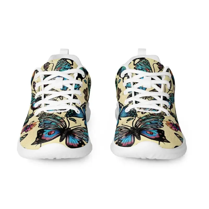 Dazzling Butterfly Beauties Womens Athletic Shoes