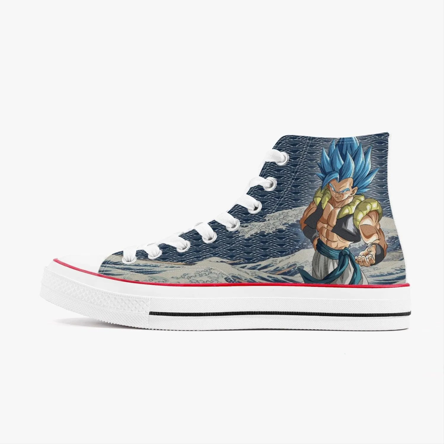 Dragon Ball Z Vegetto A-Star High White Anime Shoes