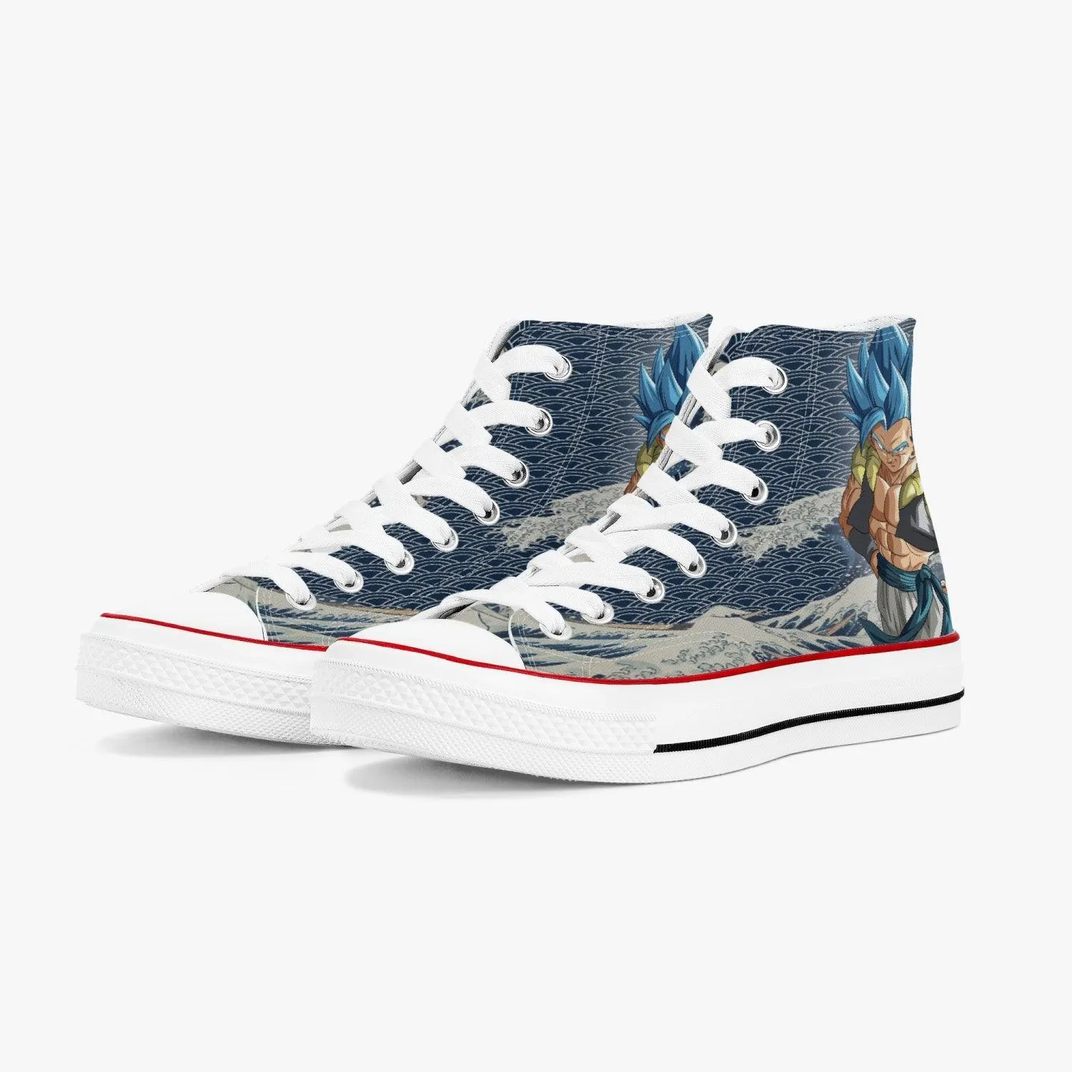Dragon Ball Z Vegetto A-Star High White Anime Shoes