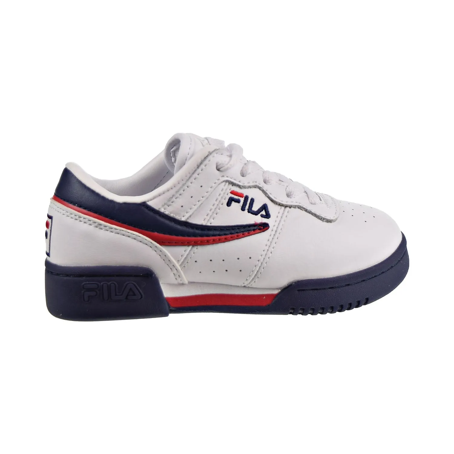 Fila Original Fitness Big/Little Kids' Shoes White/Navy/Red