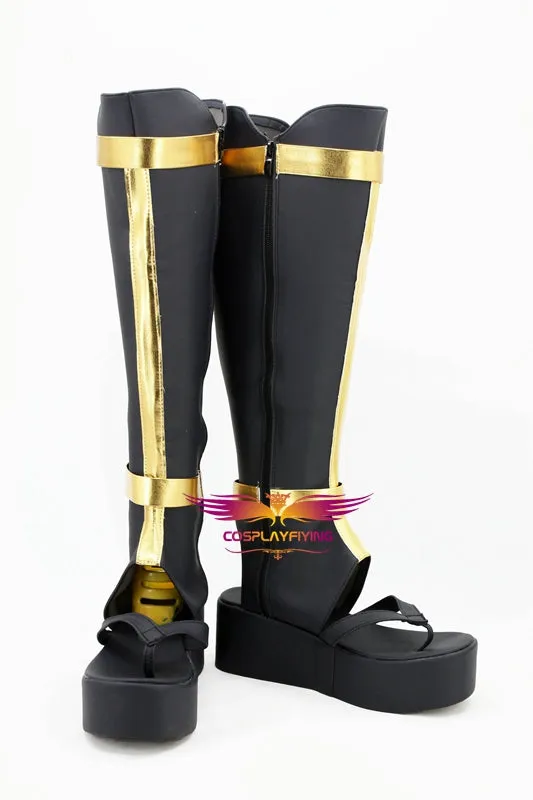 Game Anime ONLINE Touken Ranbu Online Tsurumaru Kuninaga Cosplay Shoes Boots Custom Made for Adult Men and Women Halloween Carnival