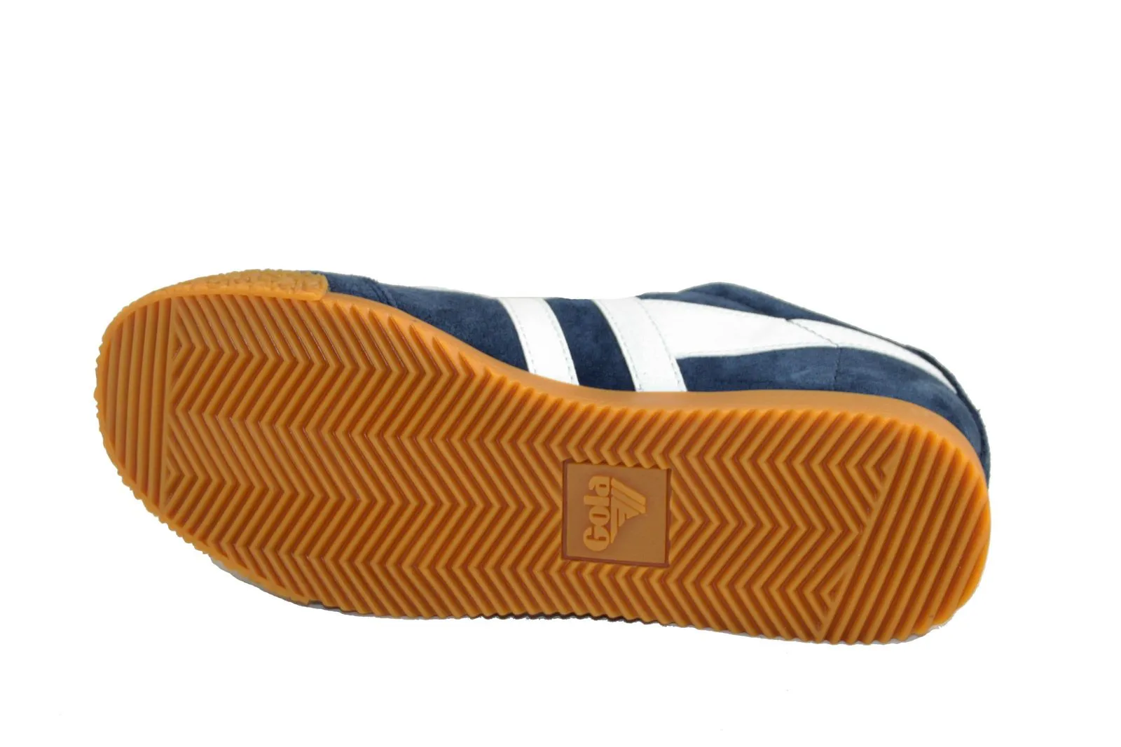 GOLA HARRIER NAVY/WHITE SUEDE