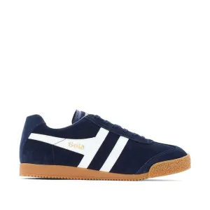 GOLA HARRIER NAVY/WHITE SUEDE