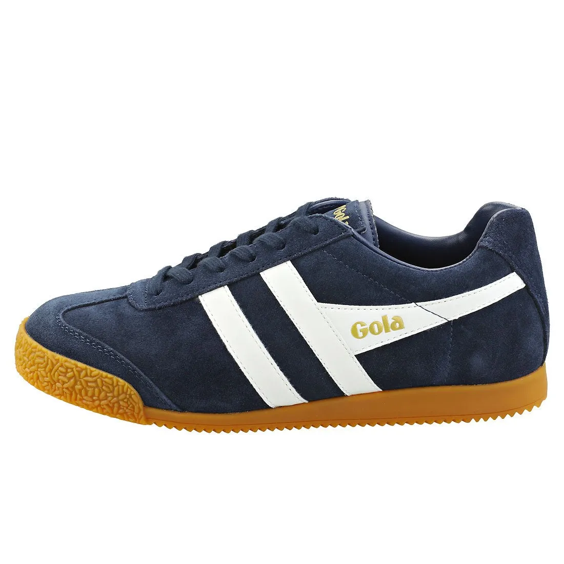 GOLA HARRIER NAVY/WHITE SUEDE