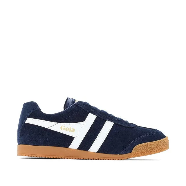 GOLA HARRIER NAVY/WHITE SUEDE