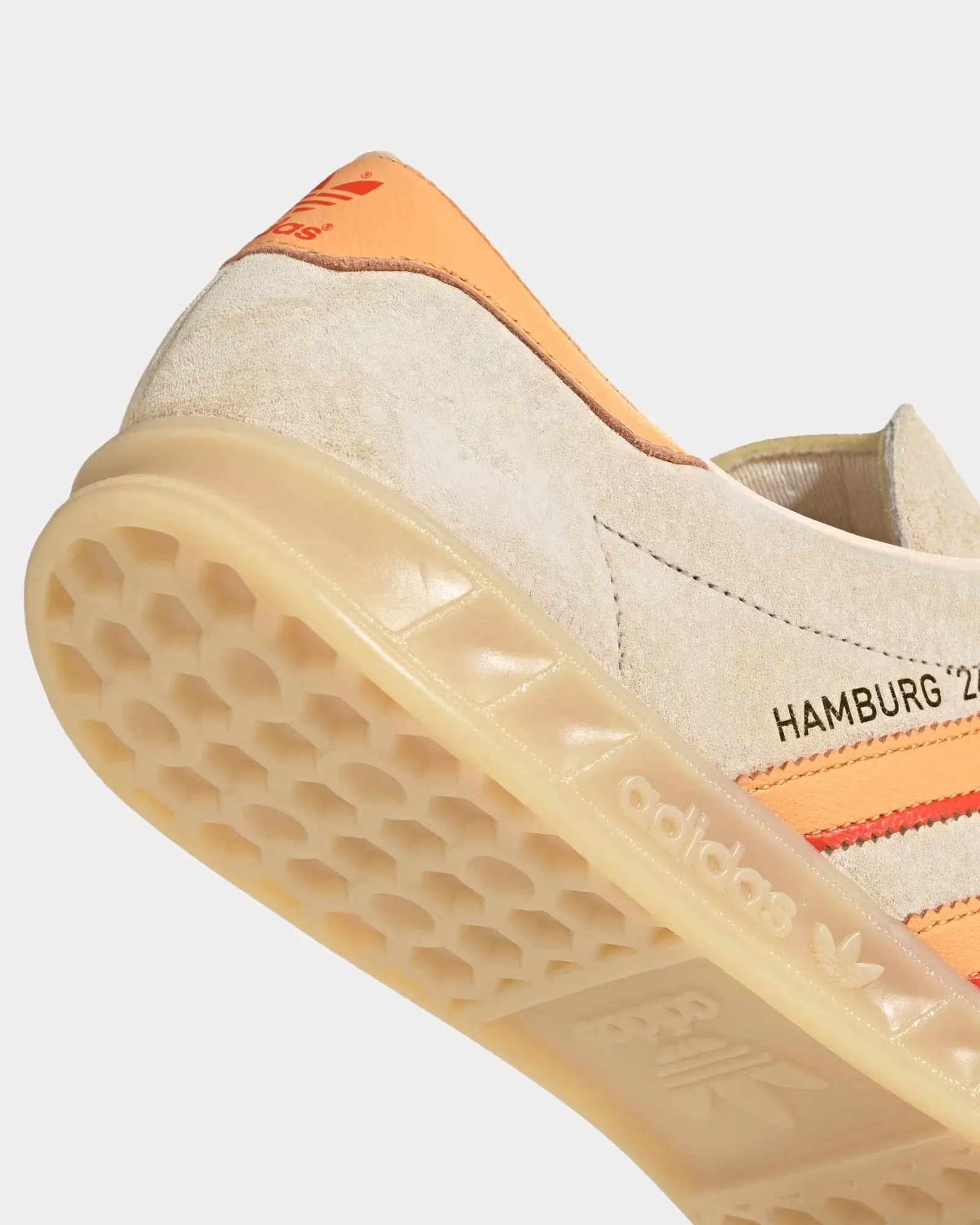 Hamburg 24 Crystal Sand / Hazy Orange / Collegiate Orange Low Top Sneakers
