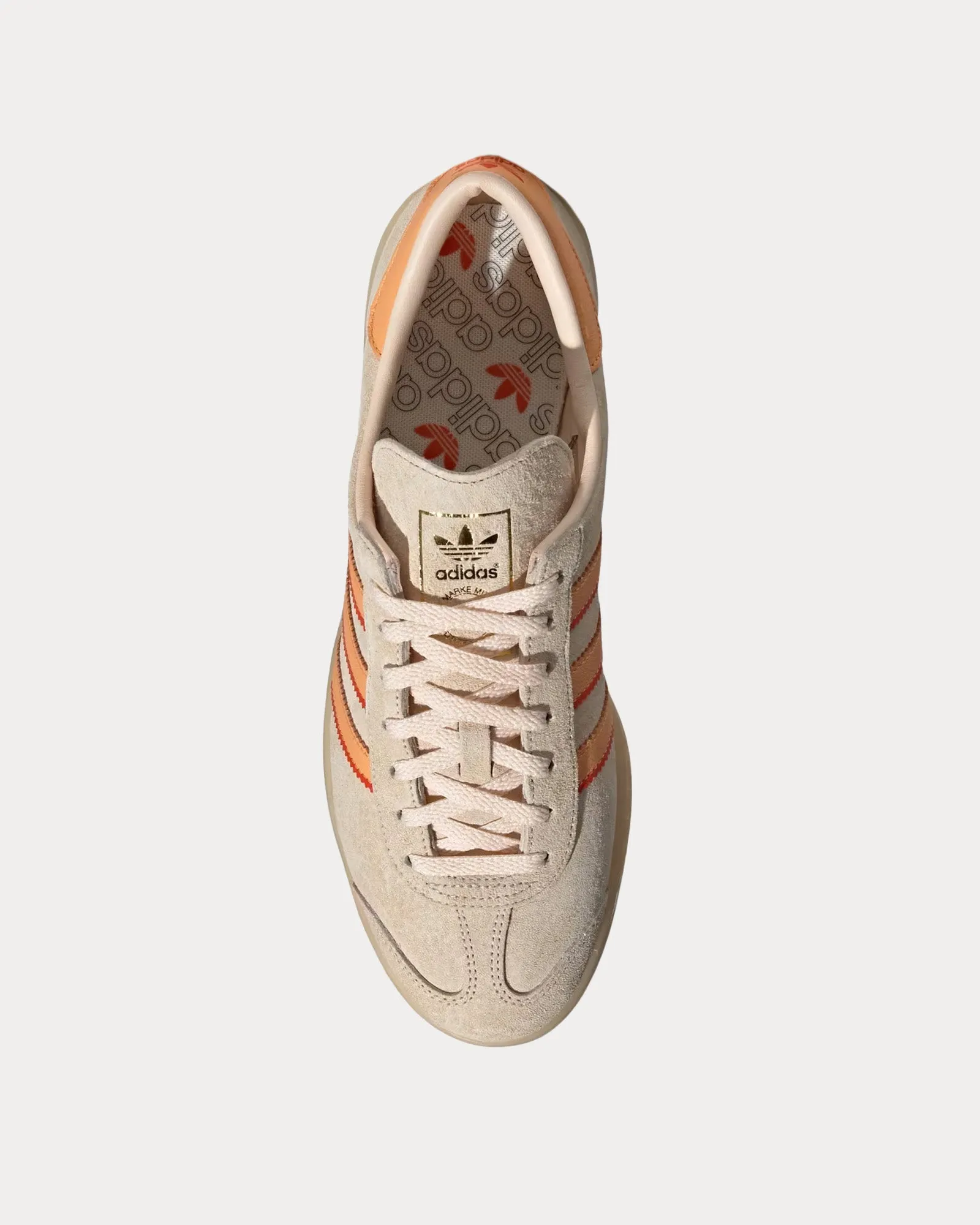 Hamburg 24 Crystal Sand / Hazy Orange / Collegiate Orange Low Top Sneakers