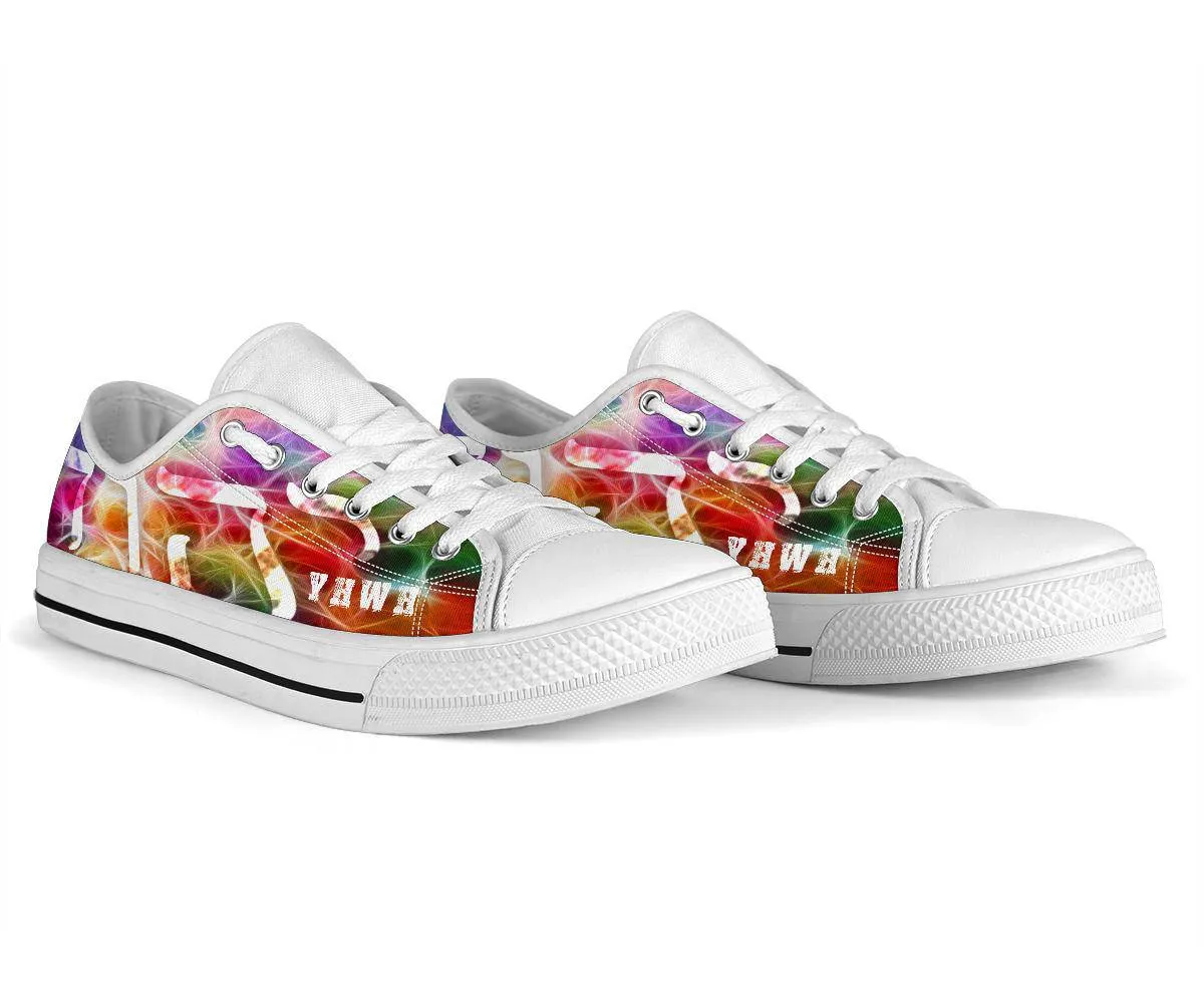 His Name is YHWH - Low-top shoes Custom shoes