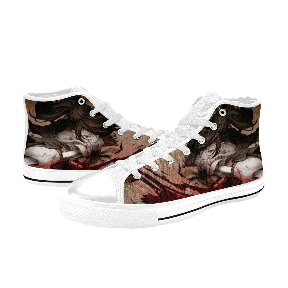 Hyakkimaru Dororo Shoes High Top Sneakers for Kids and Adults