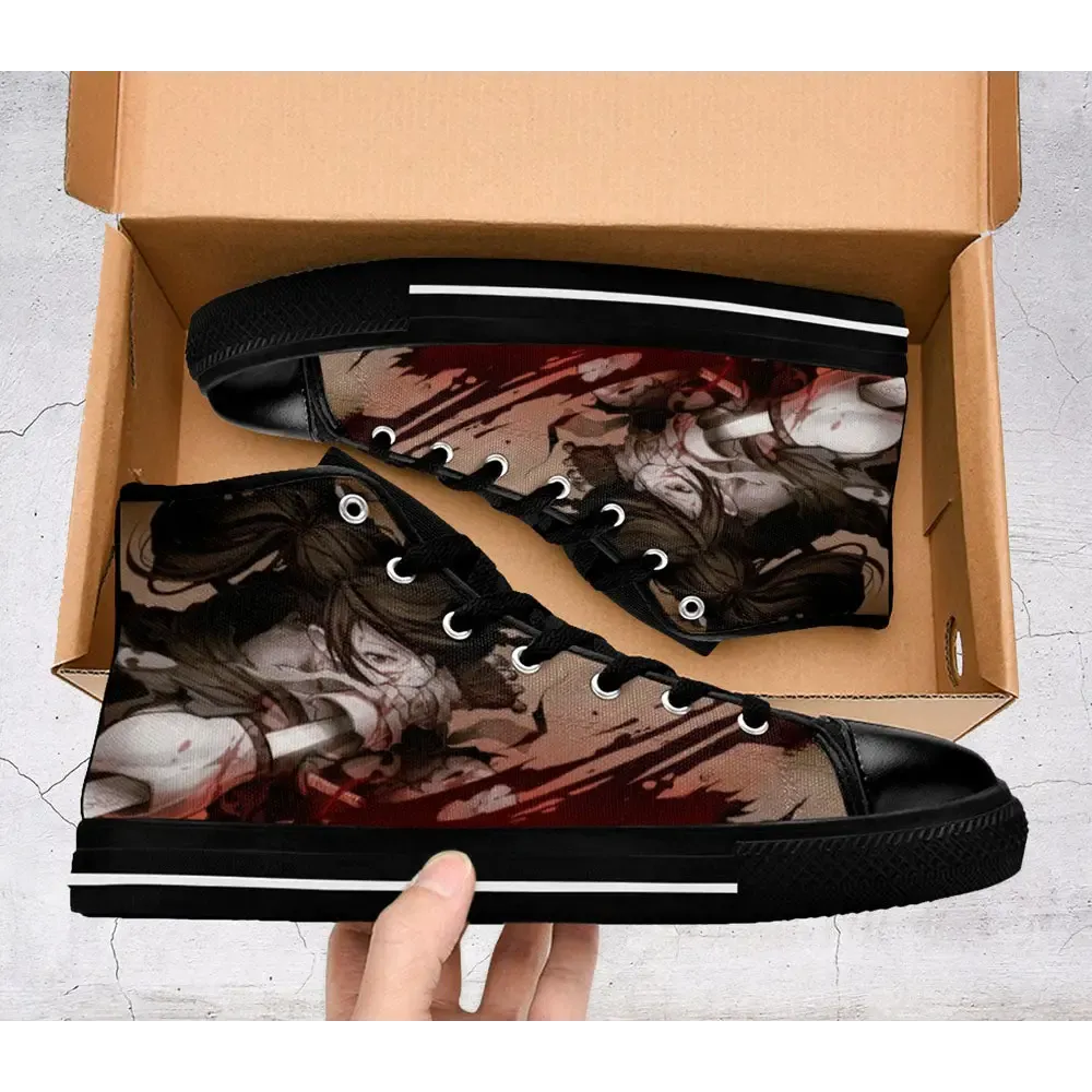 Hyakkimaru Dororo Shoes High Top Sneakers for Kids and Adults