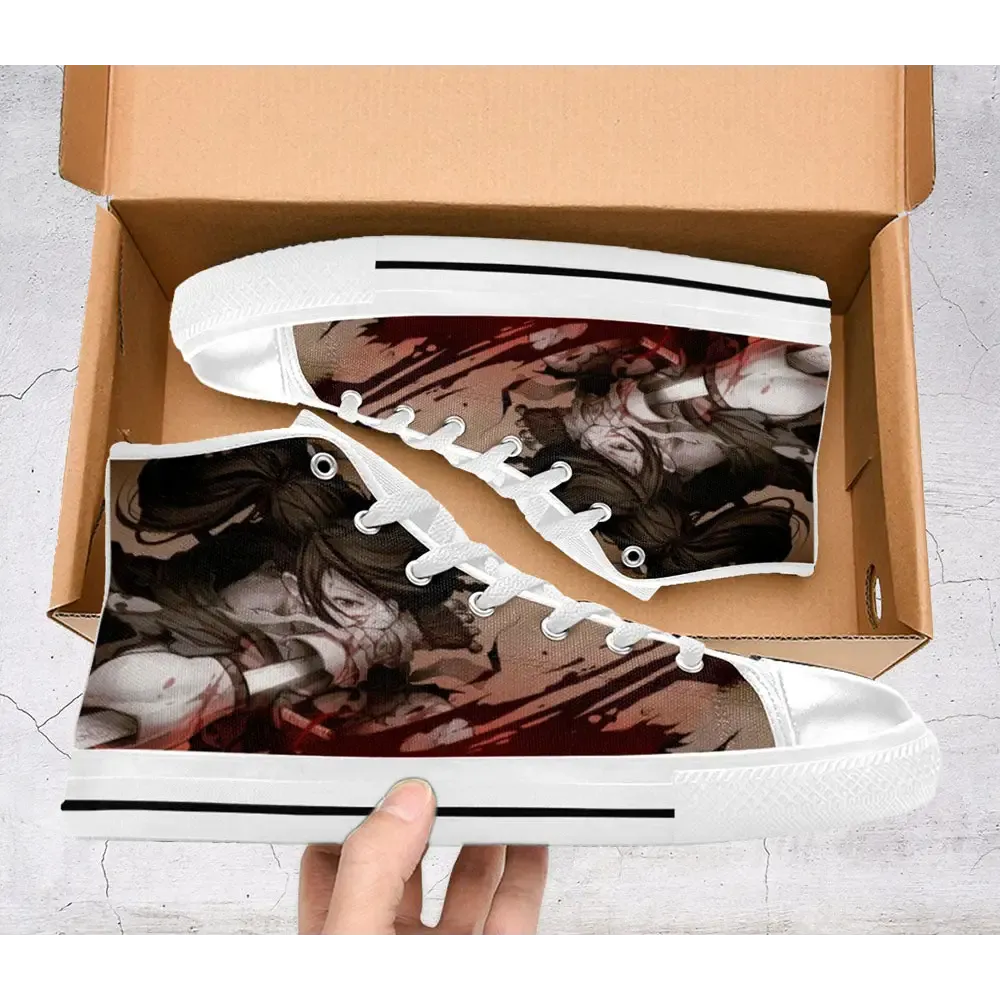 Hyakkimaru Dororo Shoes High Top Sneakers for Kids and Adults