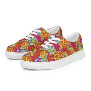 Inela Lace-Up Canvas Sneakers