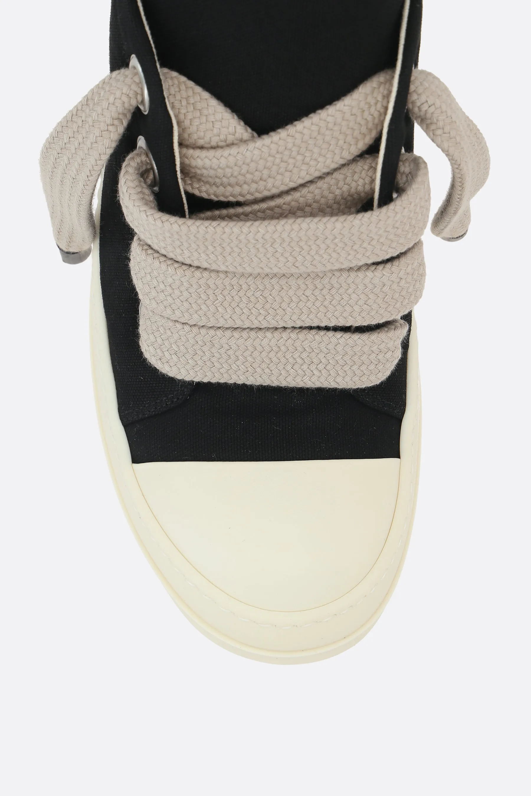 Jumbo Lace Puffer sneakers in canvas