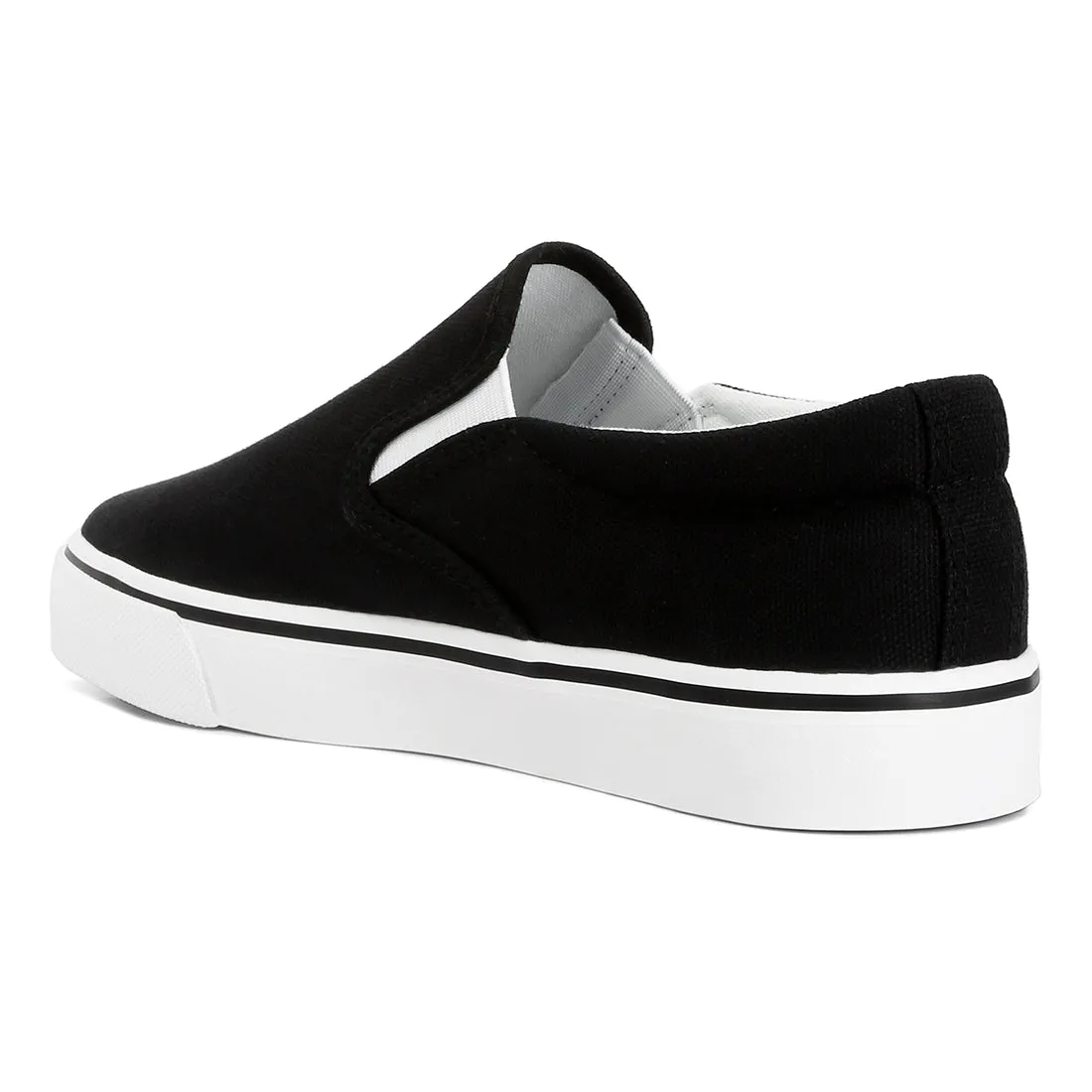 Laszlo Canvas Slip On Sneakers
