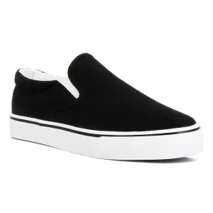 Laszlo Canvas Slip On Sneakers