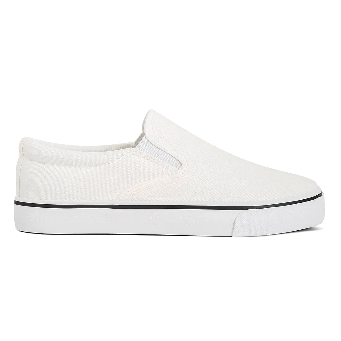 Laszlo Canvas Slip On Sneakers