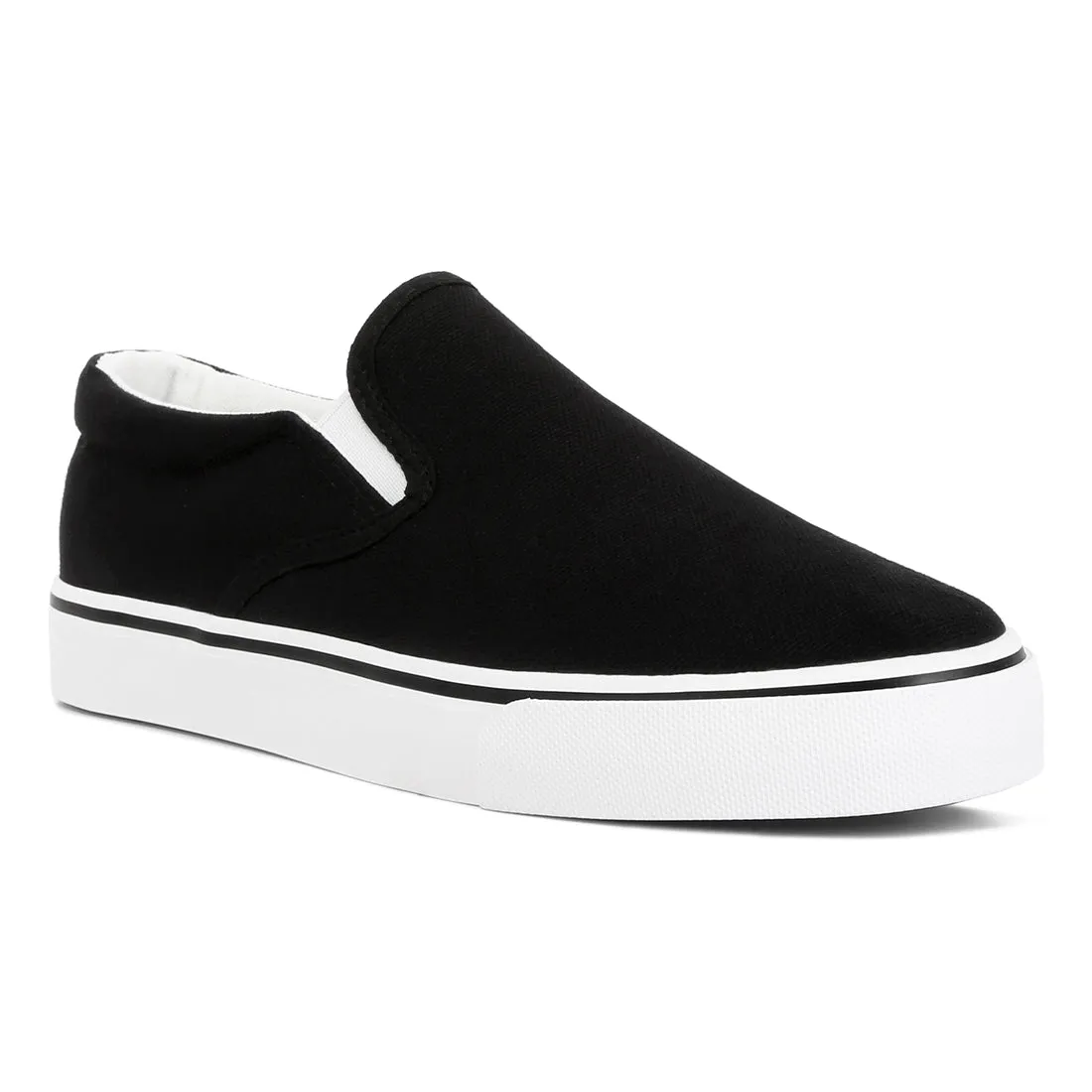 Laszlo Canvas Slip On Sneakers