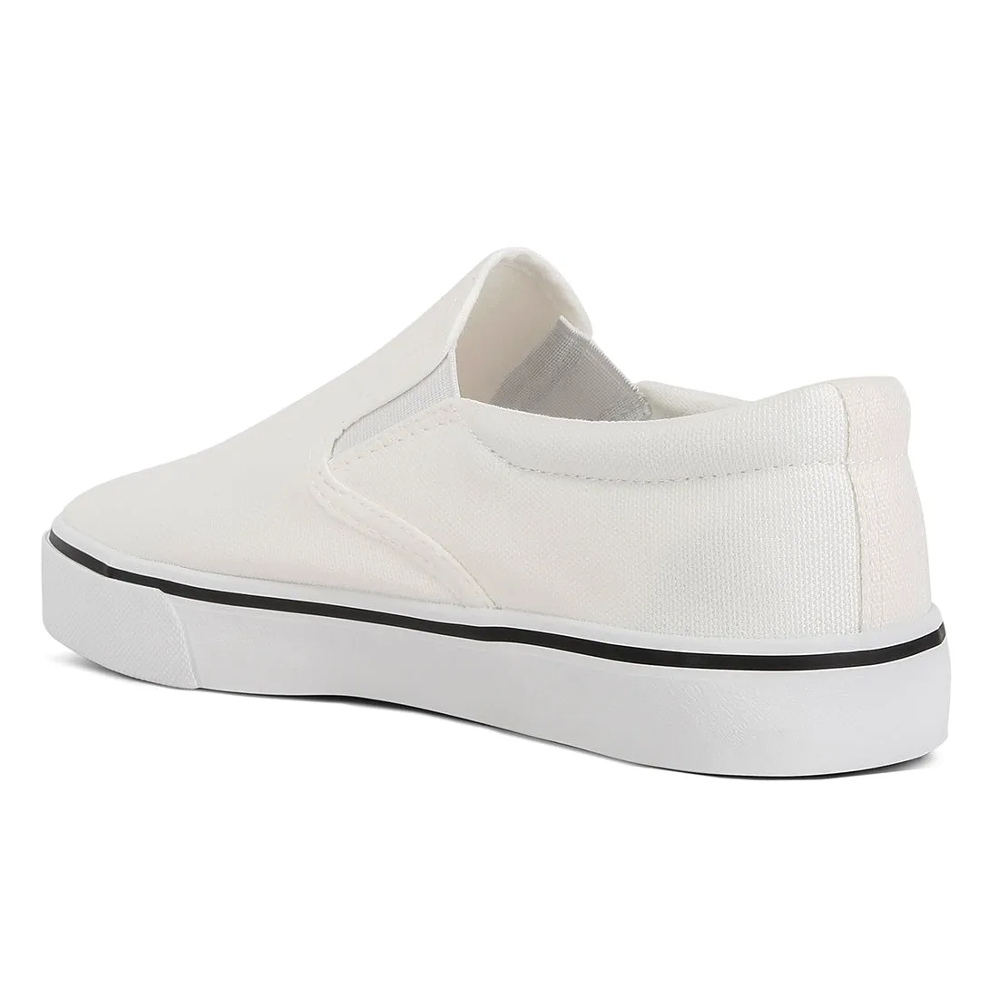 Laszlo Canvas Slip On Sneakers