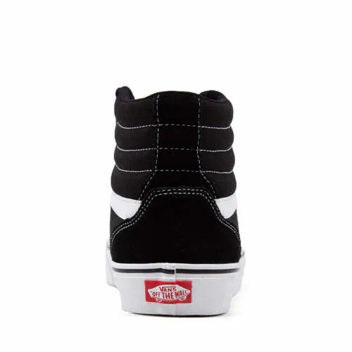 Mens Vans Filmore Hi High Top Shoes Black / White